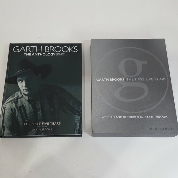 Garth Brooks CD The Anthology Part 1 Limited 1st Edition Book Set Warren Zanes - Picture 1 of 12